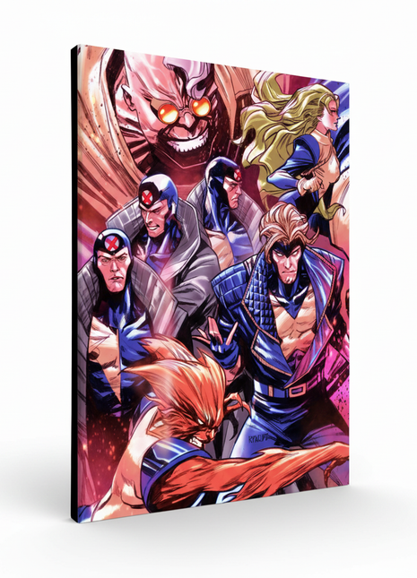 X-Factor Wall Art | Mutant Squad Unleashed | Snapping Turtle Gallery - Snapping Turtle Gallery