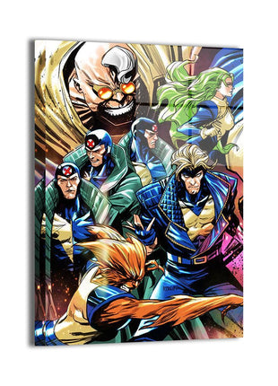 X-Factor Wall Art | Mutant Vanguard | Snapping Turtle Gallery - Snapping Turtle Gallery