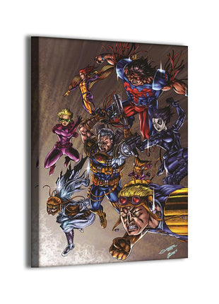 X-Force Wall Art | Tactical Strike Force Comic Art | Snapping Turtle Gallery - Snapping Turtle Gallery