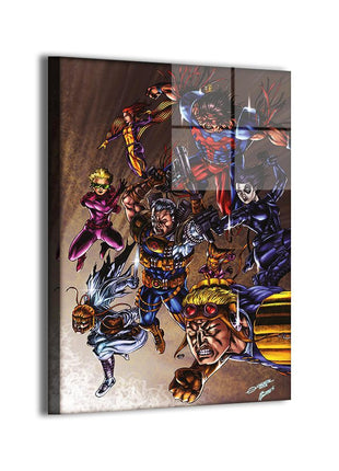 X-Force Wall Art | Tactical Strike Force Comic Art | Snapping Turtle Gallery - Snapping Turtle Gallery