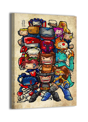 Age of Apocalypse Wall Art | Marvel Ultra-HD Acrylic, Metal & Canvas - Snapping Turtle Gallery