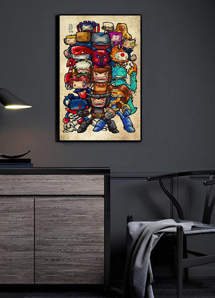 Age of Apocalypse Wall Art | Marvel Ultra-HD Acrylic, Metal & Canvas - Snapping Turtle Gallery