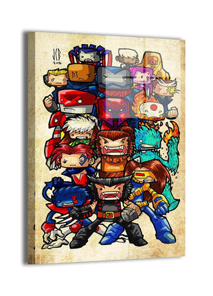 Age of Apocalypse Wall Art | Marvel Ultra-HD Acrylic, Metal & Canvas - Snapping Turtle Gallery