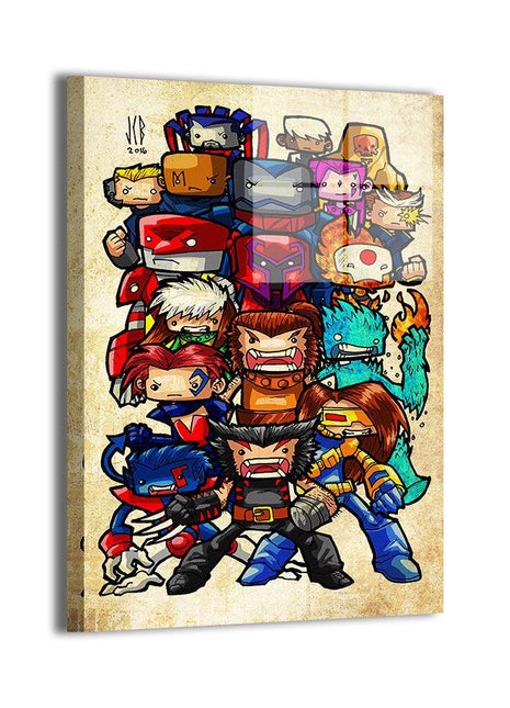 Age of Apocalypse Wall Art | Marvel Ultra-HD Acrylic, Metal & Canvas - Snapping Turtle Gallery