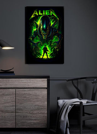 Perfect Organism Emerges Xenomorph Wall Art