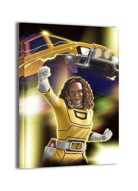 Yellow Ranger Wall Art | Power Rangers Fan Art | Snapping Turtle Gallery - Snapping Turtle Gallery