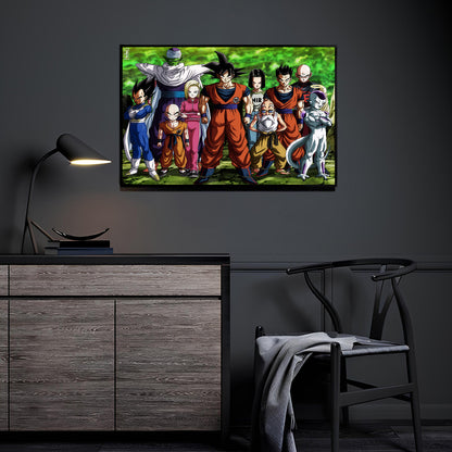 Z Warrior Alliance print DBZ Group Portrait Wall Art STG