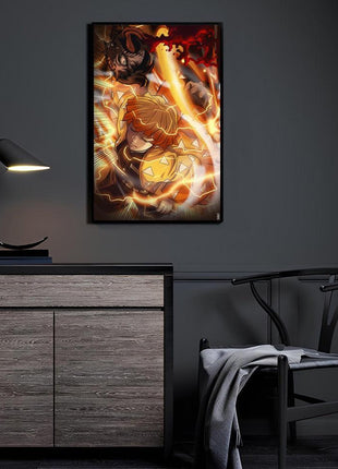 Zenitsu Wall Art & Posters | Demon Slayer Prints | Snapping Turtle Gallery - Snapping Turtle Gallery