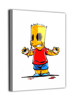 Chibi Bart Wall Art