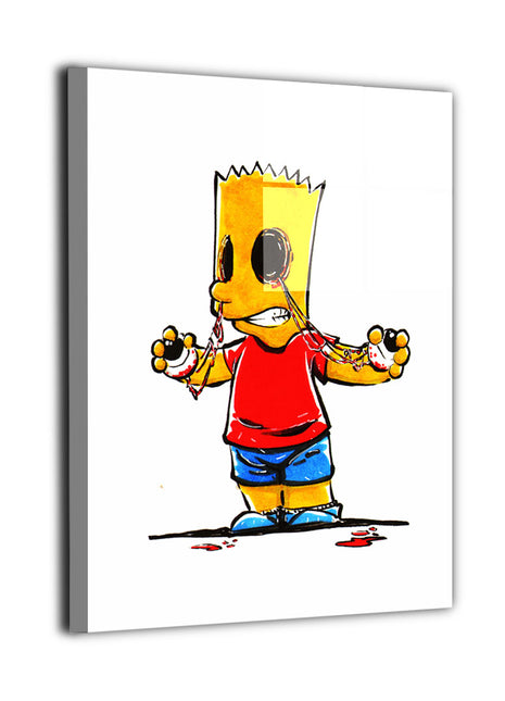Chibi Bart Wall Art