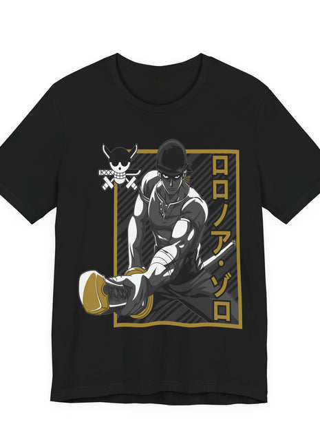 Roronoa Zoro Blade Stance One Piece Anime Shirt - Snapping Turtle Gallery
