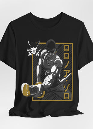 Roronoa Zoro Blade Stance One Piece Anime Shirt - Snapping Turtle Gallery