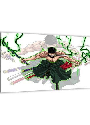Roronoa Zoro King of Three Swords alternate view by Emmanuel Centeno
