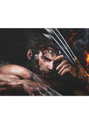Unleash the rage of Adamantium Fury, a powerful Wolverine with claws out wall print. Available on canvas, acrylic & metal. Shop now at STG Collection!

