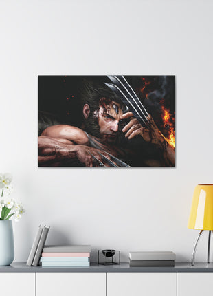 Unleash the rage of Adamantium Fury, a powerful Wolverine with claws out wall print. Available on canvas, acrylic & metal. Shop now at STG Collection!

