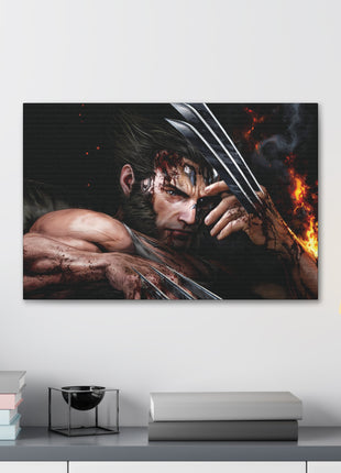 Unleash the rage of Adamantium Fury, a powerful Wolverine with claws out wall print. Available on canvas, acrylic & metal. Shop now at STG Collection!

