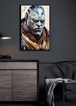 Apocalypse Wall Art | X-Men Ultra-HD Acrylic, Metal & Canvas Print - Snapping Turtle Gallery