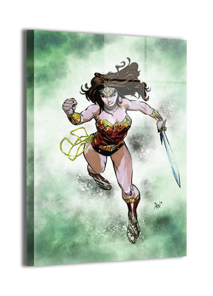 Wonder Woman metal wall art by Don Mark Noceda