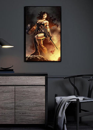 Wonder Woman acrylic wall art by Vhon Remot
