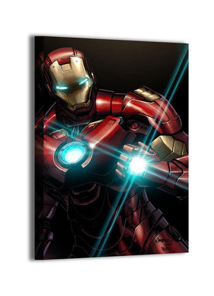 Arc Reactor Armor Iron Man Marvel acrylic print by Jimbo Salgado