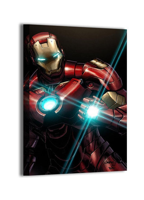 Arc Reactor Armor Iron Man Marvel acrylic print by Jimbo Salgado