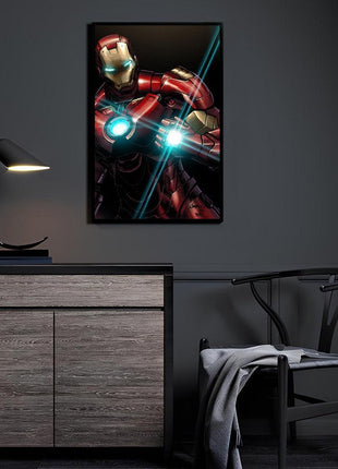 Arc Reactor Armor Iron Man Marvel acrylic print by Jimbo Salgado