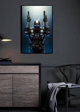 Batman Arkham Knight acrylic wall art by Ryan Pasibe