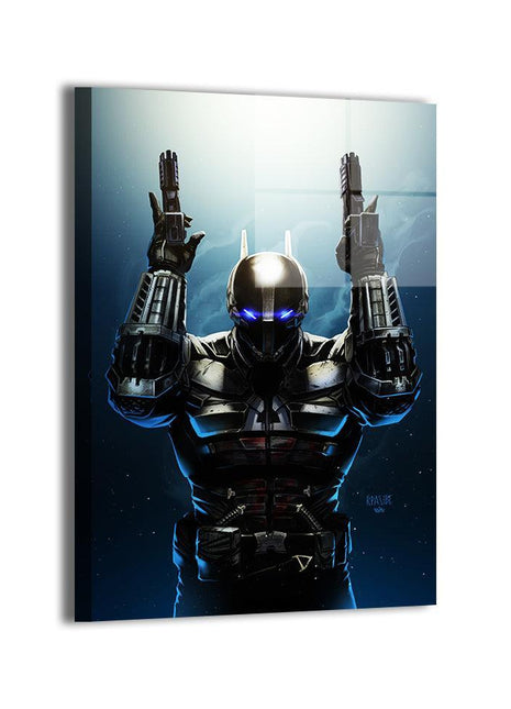 Batman Arkham Knight metal wall art by Ryan Pasibe