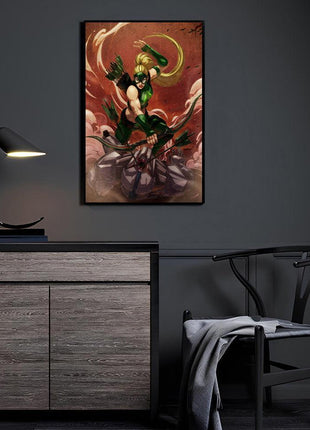 Artemis acrylic wall art by Myk Emmshin
