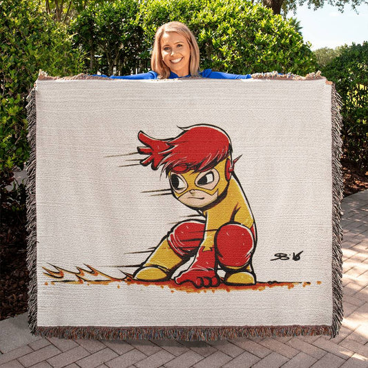 The Quick And The Kid Flash 50X60 Blanket