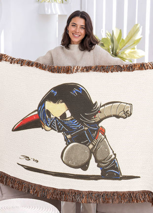 Ghost of HYDRA Woven Blanket