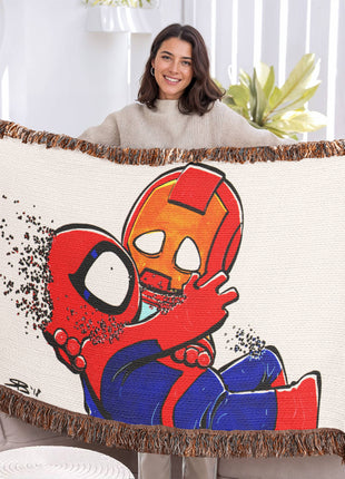 Don't Feel So Good Woven Blanket
