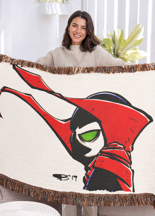 Spawn Chibi Woven Blanket | Image Comics Premium Cotton Throw - Snapping Turtle Gallery