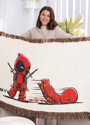 Fastest Face Down Woven Blanket