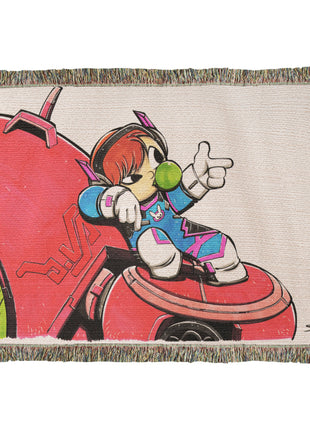 D.Va Overwatch Chibi Blanket | Gaming Woven Throw - Snapping Turtle Gallery