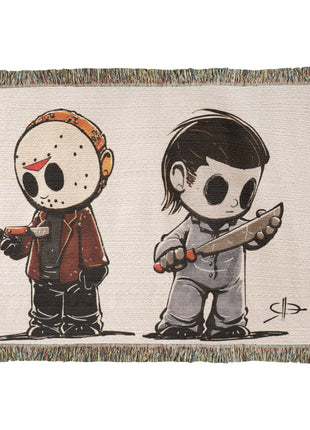 Slasher Sleepover Woven Blanket