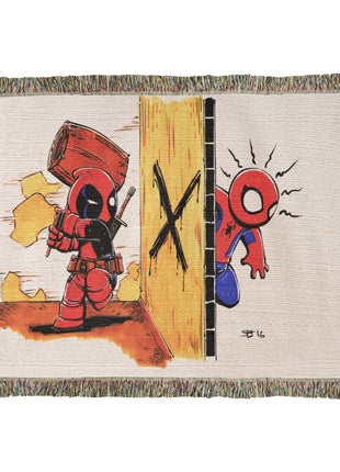 X Marks the Spot Woven Blanket