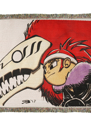 Bankai and Chill Woven Blanket