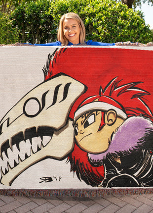 Bankai and Chill Woven Blanket