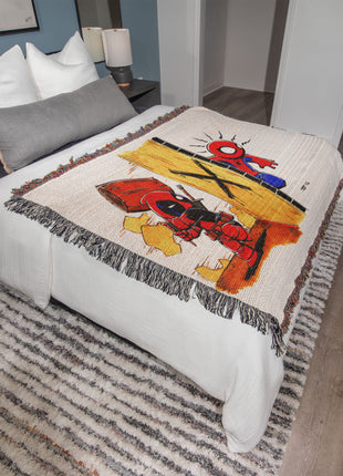 X Marks the Spot Woven Blanket