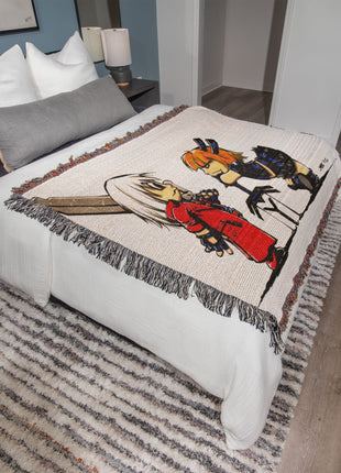 Dante Magik Chibi Blanket | Devil May Cry x Marvel Woven Throw - Snapping Turtle Gallery
