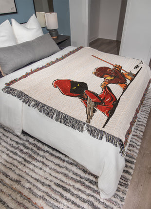 Ewok Jawa Chibi Blanket | Star Wars Woven Throw - Snapping Turtle Gallery