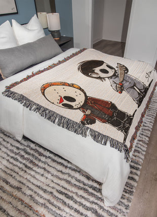 Slasher Sleepover Woven Blanket