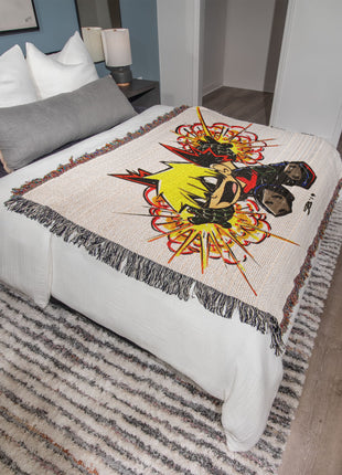 Controlled Rage Woven Blanket