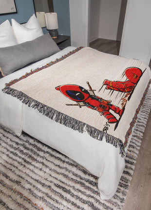 Fastest Face Down Woven Blanket