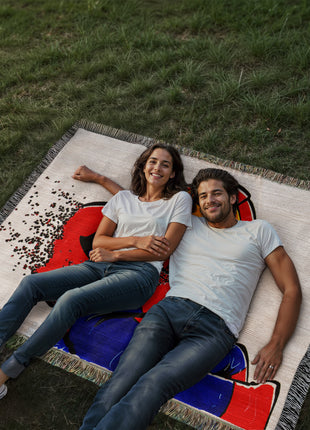Don't Feel So Good Woven Blanket