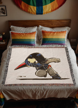 Ghost of HYDRA Woven Blanket