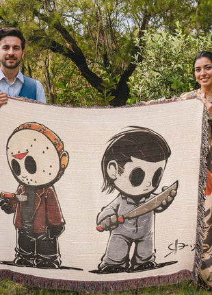 Slasher Sleepover Woven Blanket