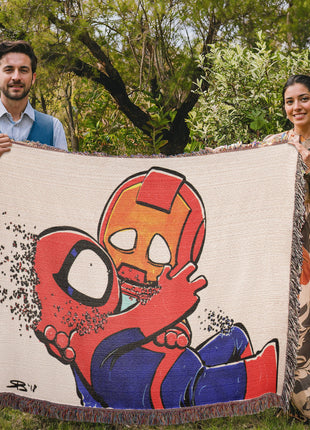 Don't Feel So Good Woven Blanket
