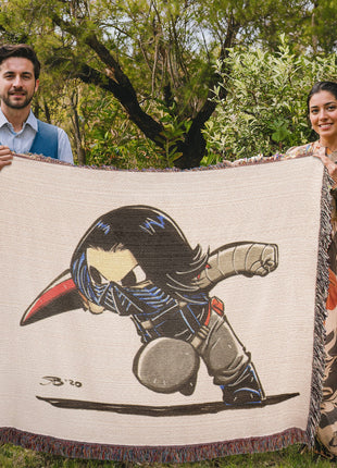 Ghost of HYDRA Woven Blanket